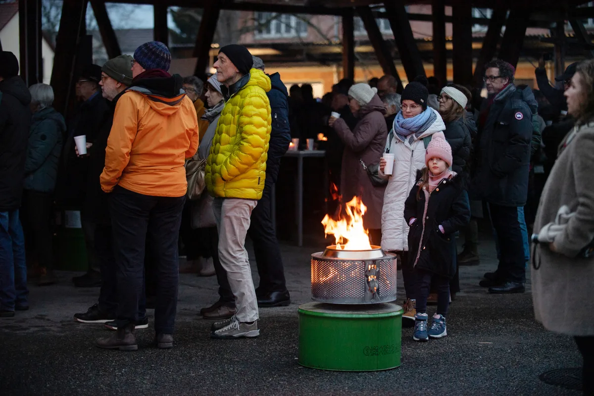 Neujahrsempfang auf dem Zeughausareal.
8.1.2023